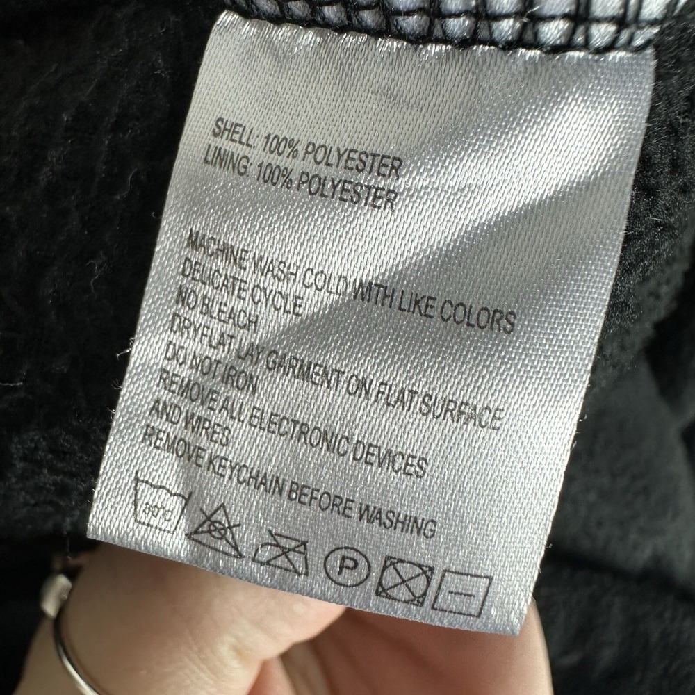 SCOTTeVEST Jacket XL Black Fleece 1/4 Zip TEC Mock Neck Outdoors Vented Pullover - Picture 11 of 11